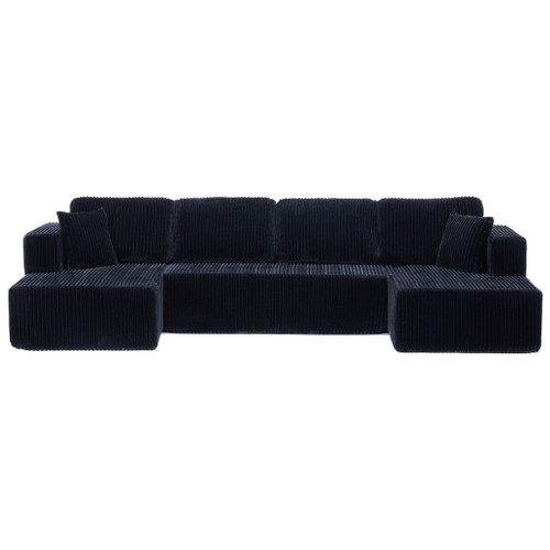 U-Shape Modular Sectional Sofa For Living Room