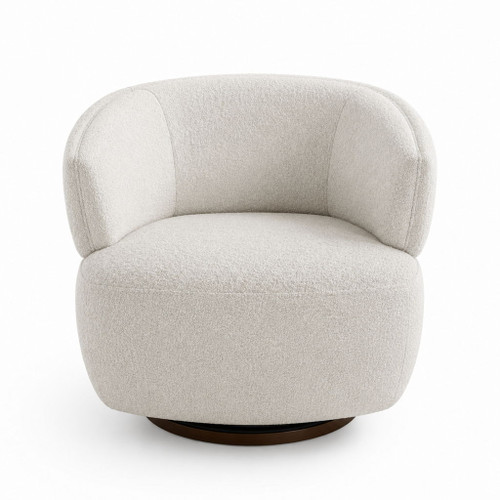 Swivel Barrel Accent Oversized Club Chair