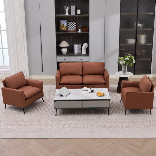 Upholstered Sofa Loveseat For Living Room
