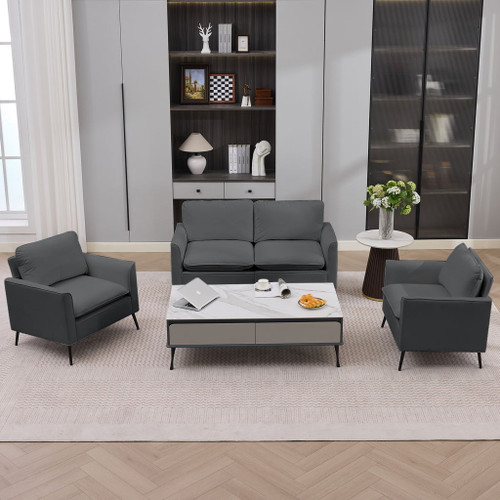 Upholstered Sofa Loveseat For Living Room