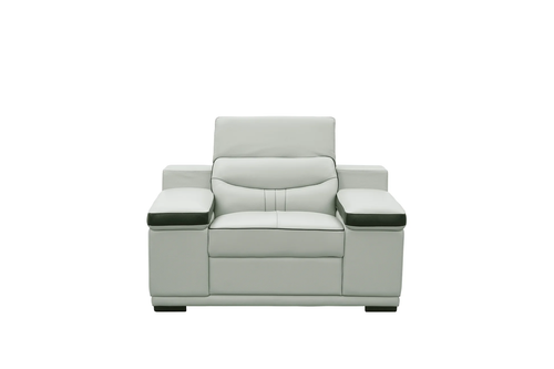 Arlet Sectional in Premium Italian Leather Match
