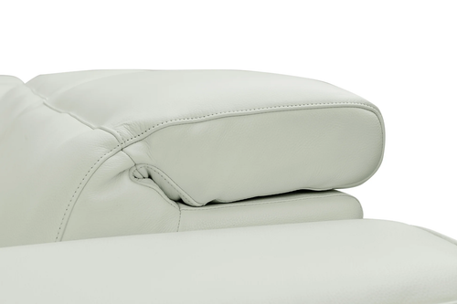 Holly Italian Leather Power Reclining Corner Sectional