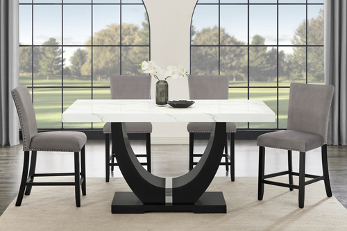 Larry 7PC Counter Height Dining Set