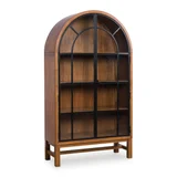 Akasa Hardwood Solids Display Cabinet