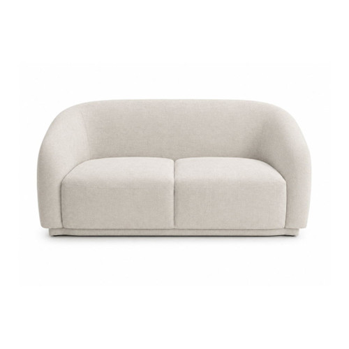 Yara - Distressed Chenille Loveseat - Sand