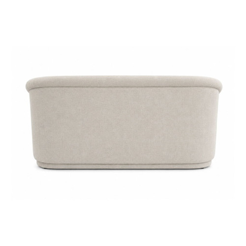 Yara - Distressed Chenille Loveseat - Sand