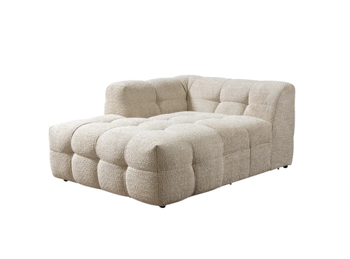 Lis Ivory Boucle LAF 115" Sectional