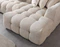 Ivy Sand Boucle Double Chaise 146" Sectional