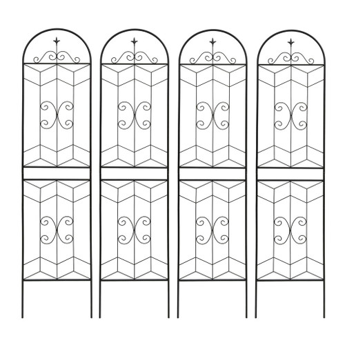 Garden Trellis, Rustproof Support For Climbing Plants
