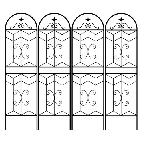 Garden Trellis, Rustproof Support For Climbing Plants