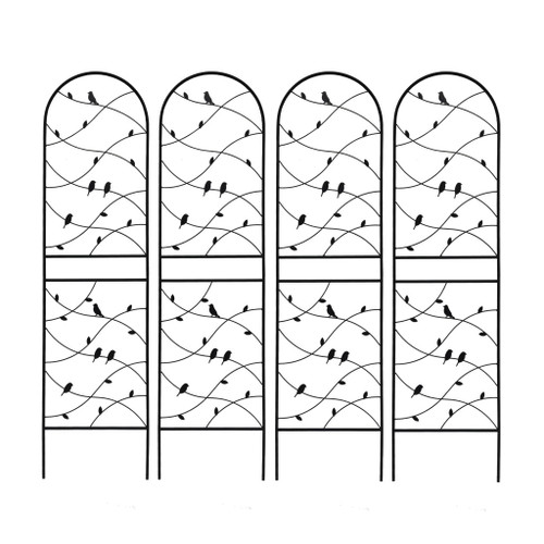 Garden Rustproof Trellis For Climbing Plants