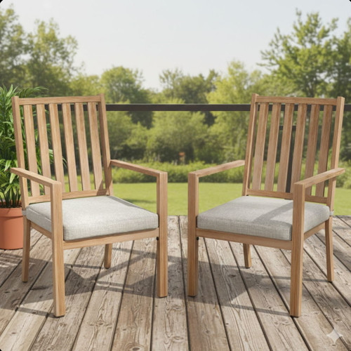 Patio Dining Chairs With Thick Cushions