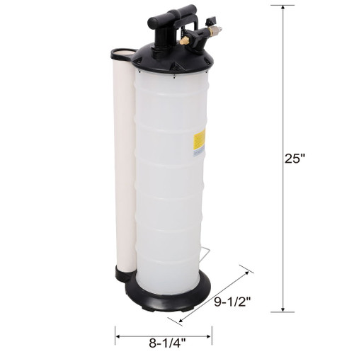 Pneumatic / Manual Oil Extractor Pump For Automotive Fluids