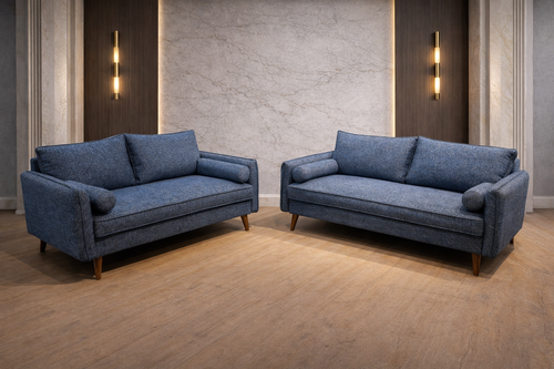 Vanti 2PC Living Room Set in Fabric