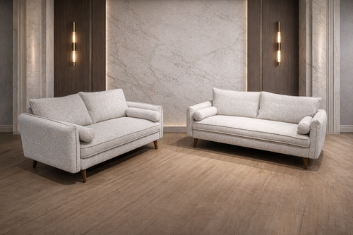 Vanti 2PC Living Room Set in Fabric