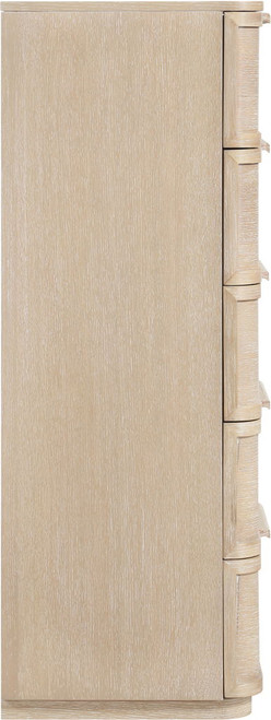 Tiberio - Oak Veneer And Solid Wood Chest