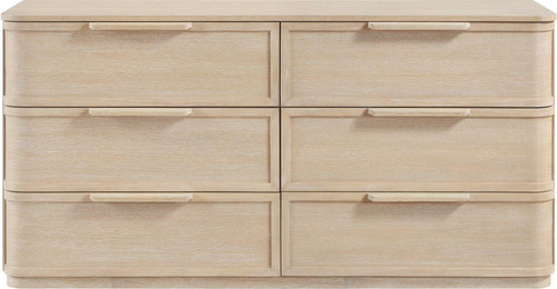Tiberio - Oak Veneer And Solid Wood Dresser