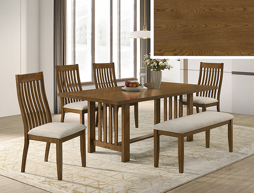 Glendale Brown Dining Chair 2138S by Crown Mark