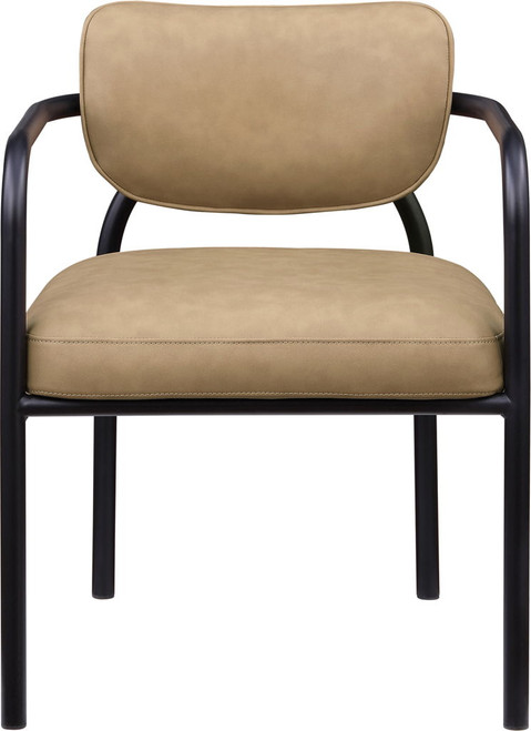 Serava - Vegan Leather Upholstered Dining Chair (Set of 2) - Tan