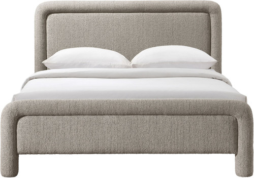 Baylor - Fabric With Interwoven Chenille Upholstered Bed