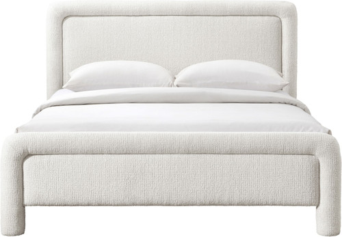 Baylor - Fabric With Interwoven Chenille Upholstered Bed