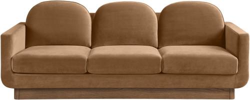Diviento - Velvet Performance Fabric Upholstered Sofa