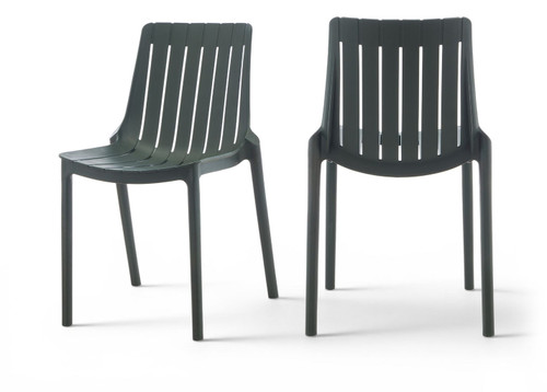 Marilla - Polypropylene Outdoor Patio Dining Chair (Set of 4)