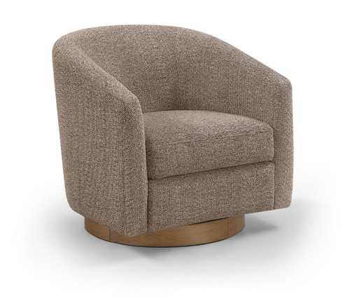 Modra - Performance Fabric Upholstered Swivel Accent Chair