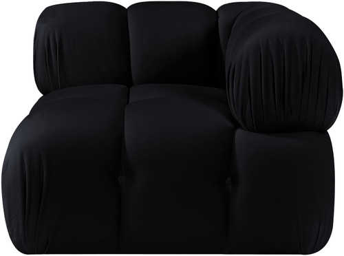 Orin - Velvet Performance Fabric Upholstered Modular Corner Chair