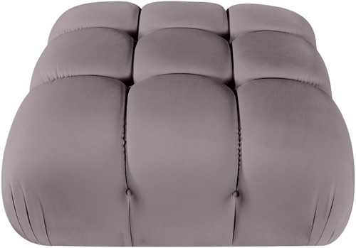 Orin - Velvet Performance Fabric Upholstered Modular Ottoman