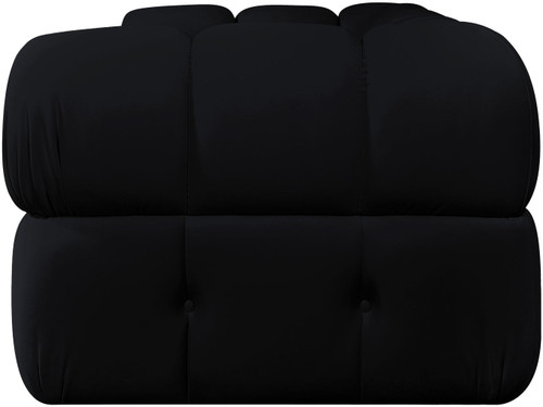 Orin - Velvet Performance Fabric Upholstered 2 Piece Modular Sofa (2 Corner Chairs)