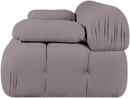 Orin - Velvet Performance Fabric Upholstered 2 Piece Modular Sofa
