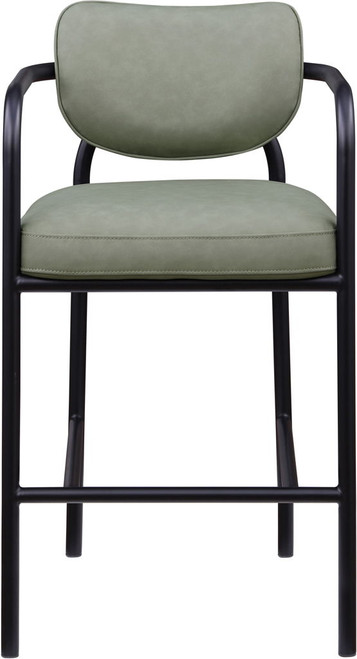 Serava - Vegan Leather Upholstered Bar Stool