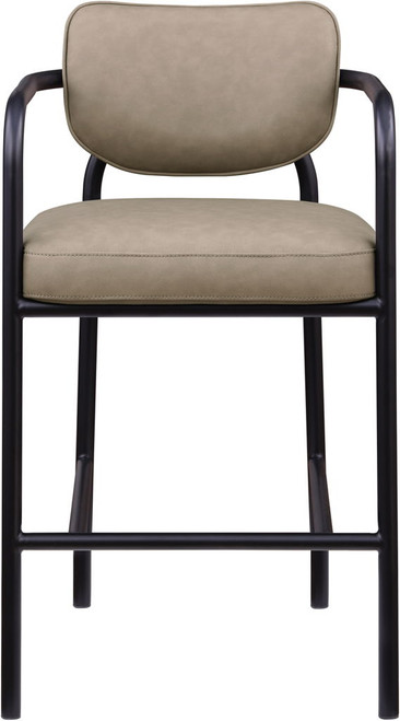 Serava - Vegan Leather Upholstered Bar Stool