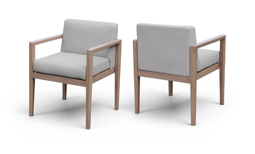 Solace - Olefin Performance Fabric Outdoor Patio Dining Arm Chair
