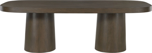 Woodhaven - Solid Wood And Oak Veneer Dining Table