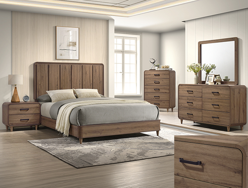 Nyomi Dresser Top Mirror B4920-11 by Crown Mark