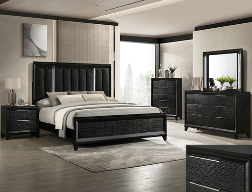 Cressida Black 6-Drawer Dresser B7350-1 by Crown Mark