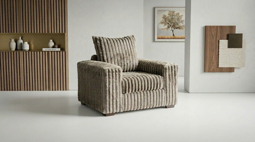 Texan Mocha Oversized Accent Chair