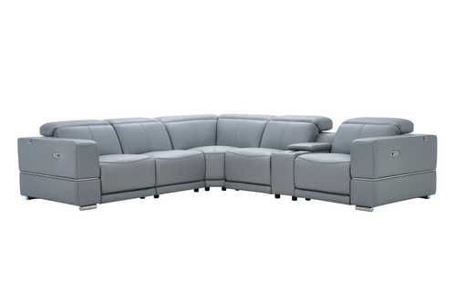 Franco II 6PC Power Reclining Sectional with 2-Power Head/Foot