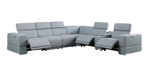 Franco II 7PC Power Reclining Sectional with 3-Power Head/Foot