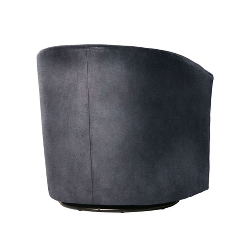 Eden - Swivel Chair With Upholstery And Hardwood Frame