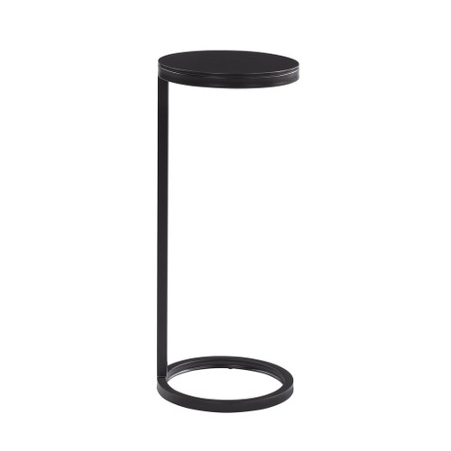 Yancey - Round Accent Table - Antique Bronze