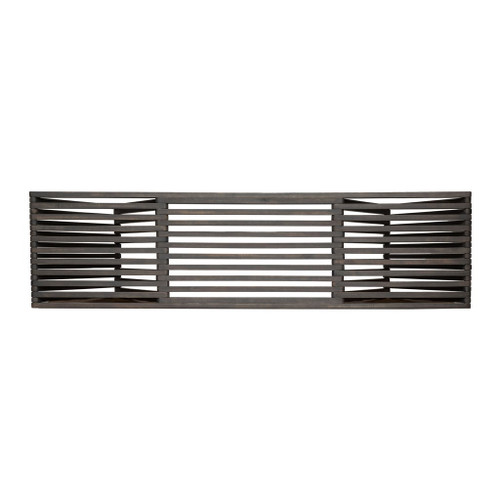 Gloaming - Outdoor Bench With Slat Design And Triangular Base