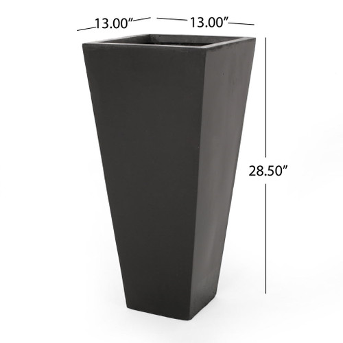 Outdoor Modern Cast Stone Planter