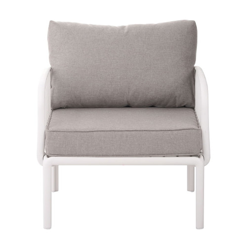 Outdoor Patio Club Chair, Waterproof Thick Cushion Deep Seating