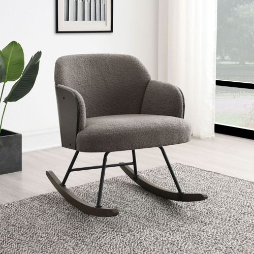 Valera - Upholstered Mid Back Rocking Chair
