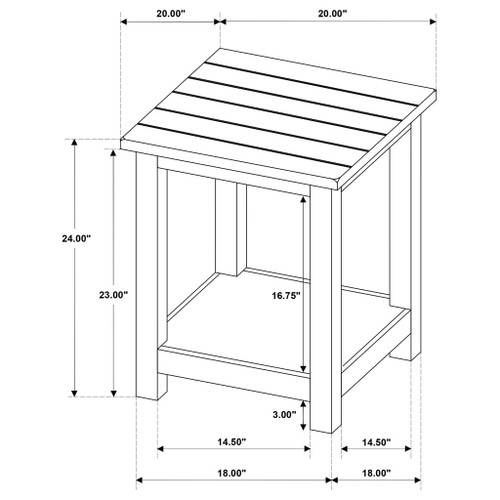 Castleton - Table