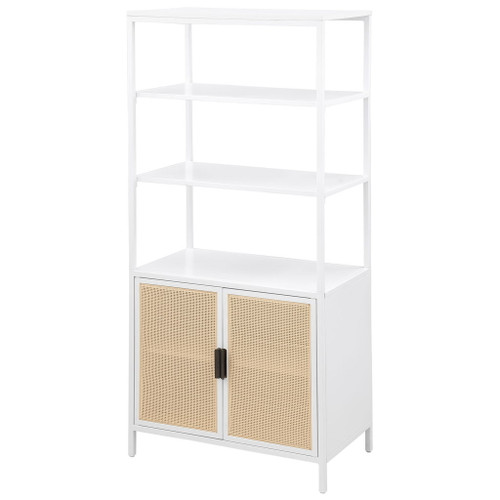 Kenneth - 3 Shelf Radio Weave Accent Cabinet