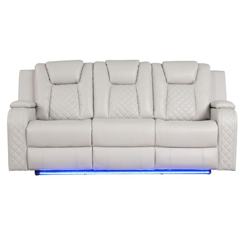 Benz - Power Reclining Sofa With LED Lighting
